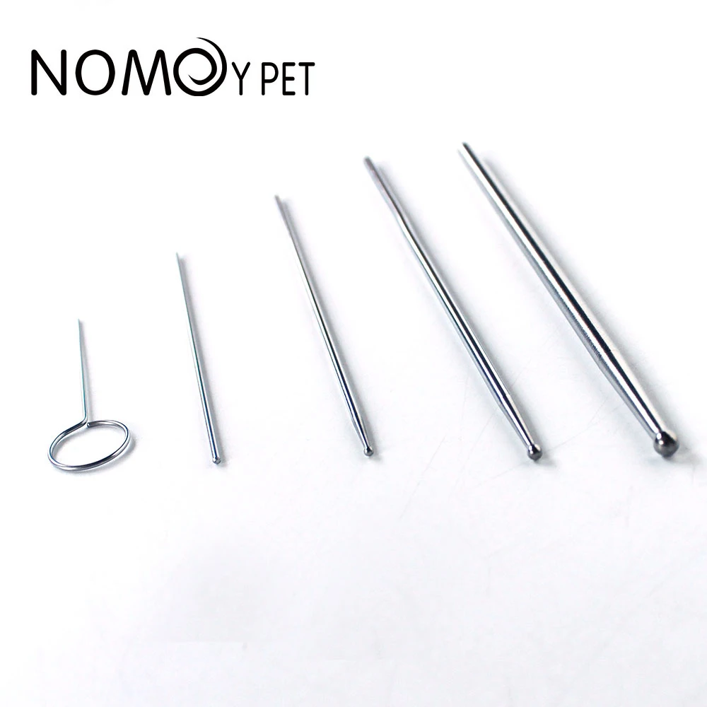 New Reptile Accessories Stainless Steel Round Ball Tip Snake Gender Probe Kit Sexing Probe Set