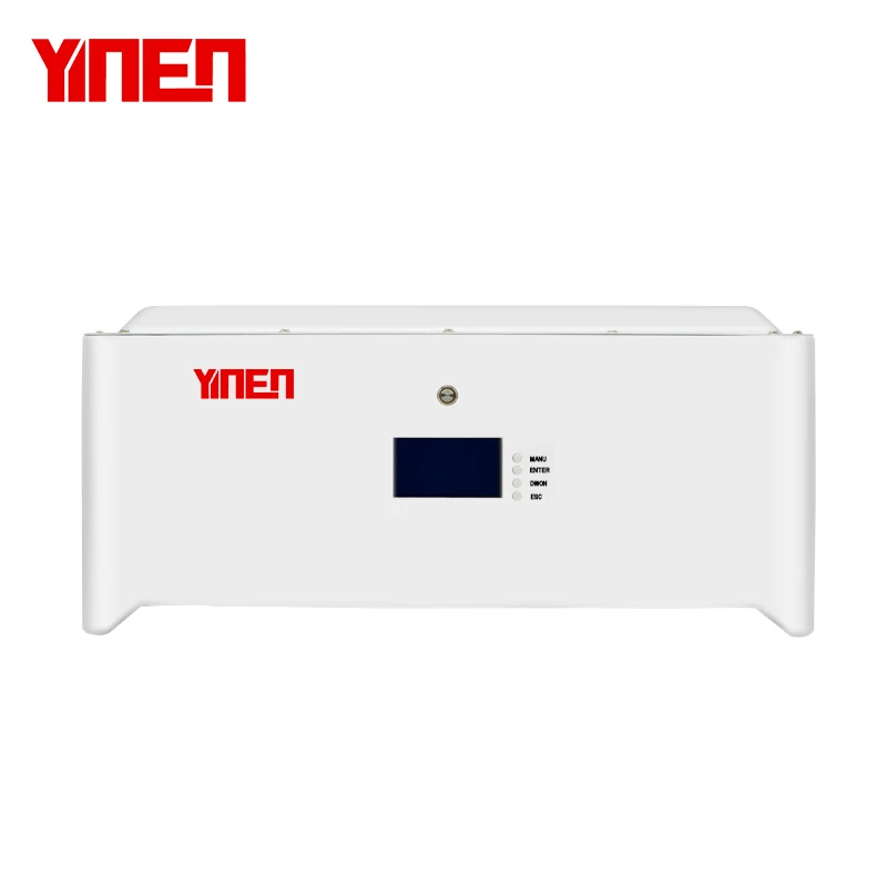 YINEN 48 В 51 2 100Ah 200Ah 300Ah стек Тип 5Kwh 10Kwh 15Kwh LiFePO4 батарея для хранения солнечной энергии дома