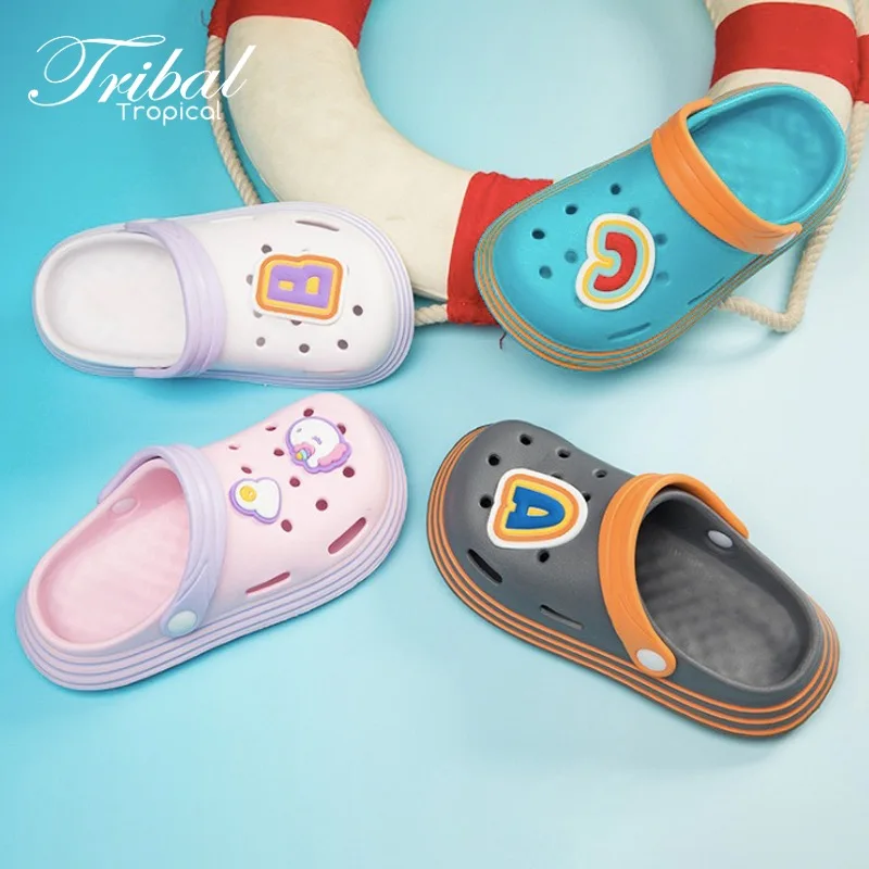 Сандалии Baotou детские для мальчиков, Нескользящие, для учеников начальной школы, шлепанцы для детей среднего и маленького возраста