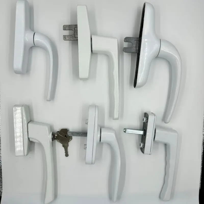 window accessory Side Hung metal Aluminum alloy handle Casement Windows Lock Handle wholesale in factory price