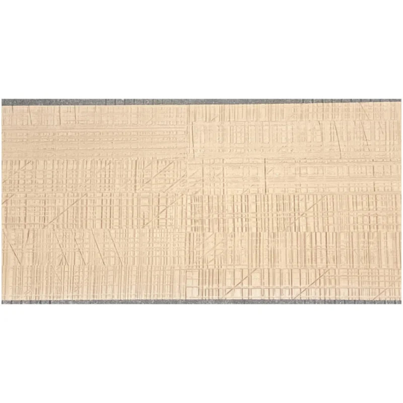 big slab 3000*590mm wall panel flexible tiles for Sawing Wood Texture Decoration Wall Tiles soft tile