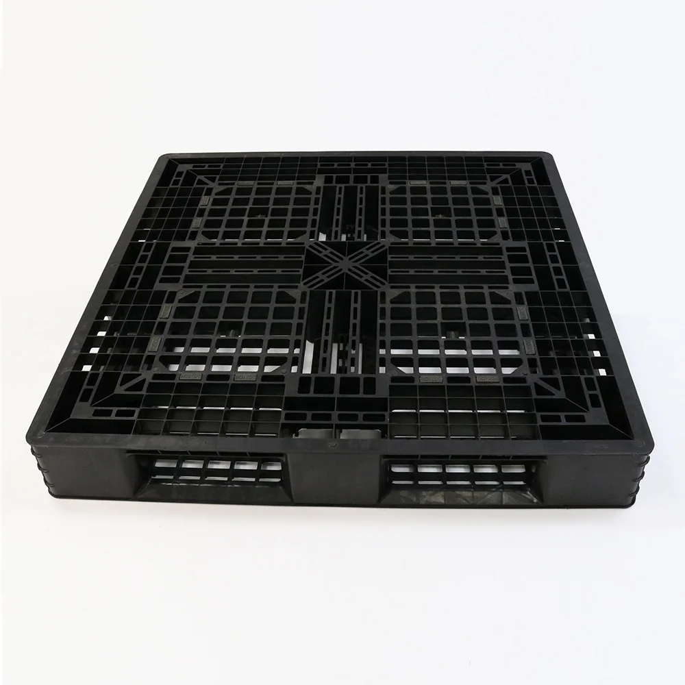 
QXR Q-PA3 Wholesale high quality 1100 * 1100 * 150 mm grid black ESD conductive pallet 