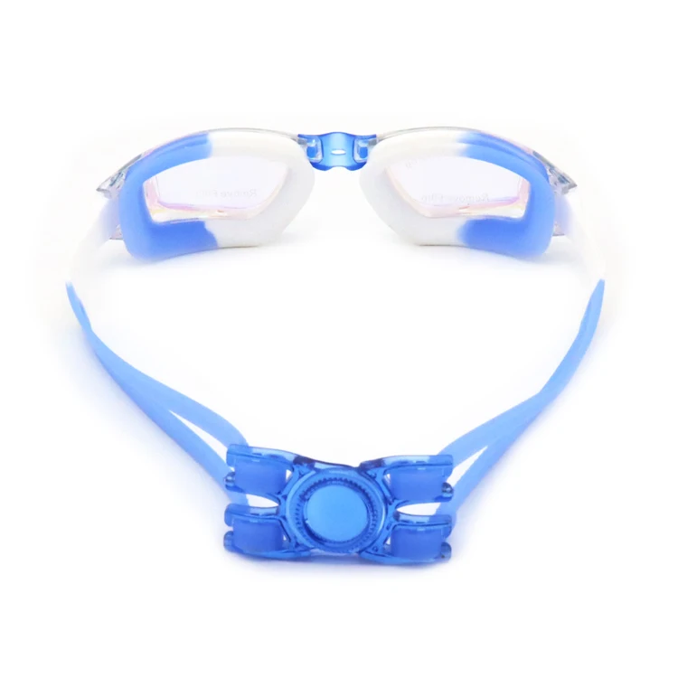 Child Funny Rainbow Color kids googles swimming goggles Anti Fog Mirrored Coating Kids Sports swimming Swim glasses