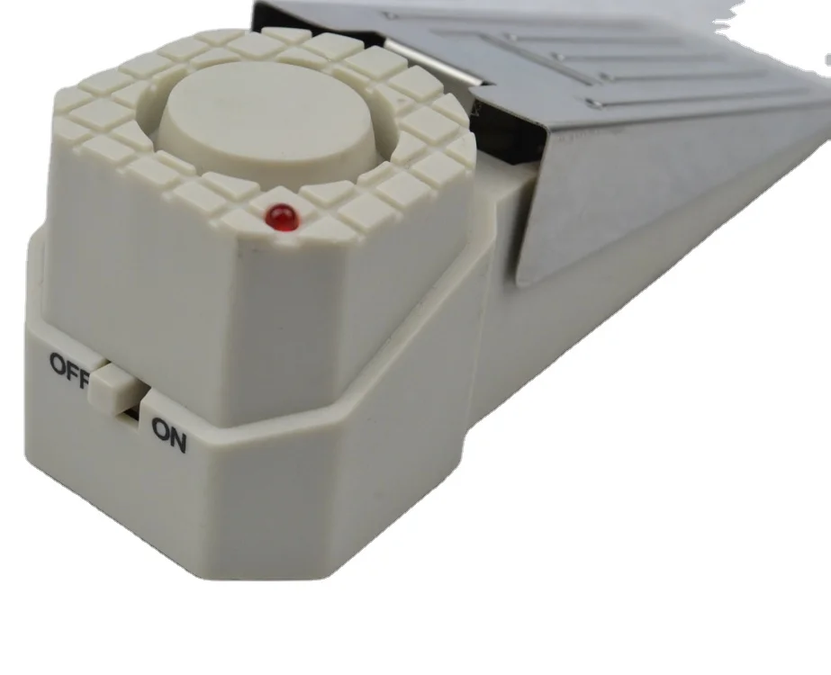 Portable Anti-theft 130dB Door Wedge Alarm Wireless Smart Window Vibration Sensor Mini Door Stopper Alarm for Home Security