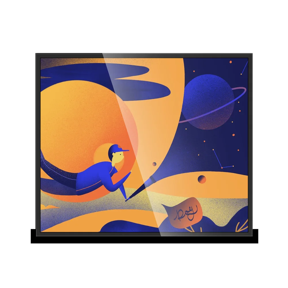 Square LCD monitor 17/22/26.5/33 Inch display touchscreen advertising display art Digital Signage Square Lcd Display