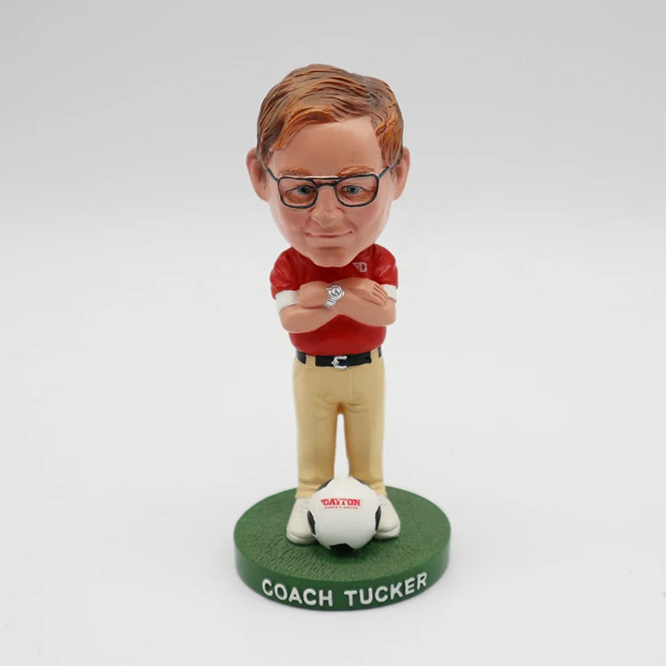 Custom Figurine 3d Print Football Player Bobble Head For Sale