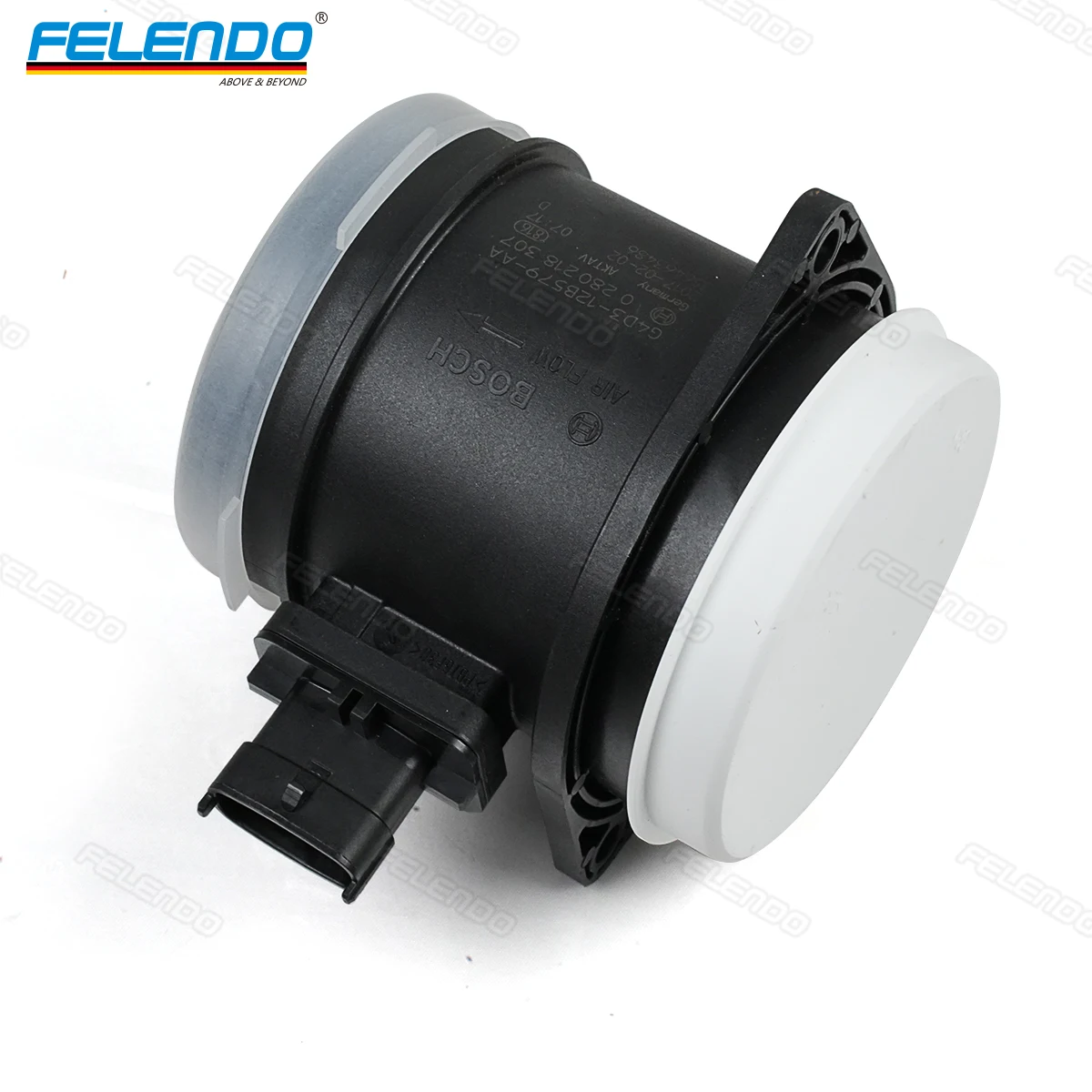 Felendo Air Flow Sensor LR071914 for Range Rover Evoque Sport Vogue Discovery Freelander Air Mass Sensor 2.0TD 3.0TD 5.0L