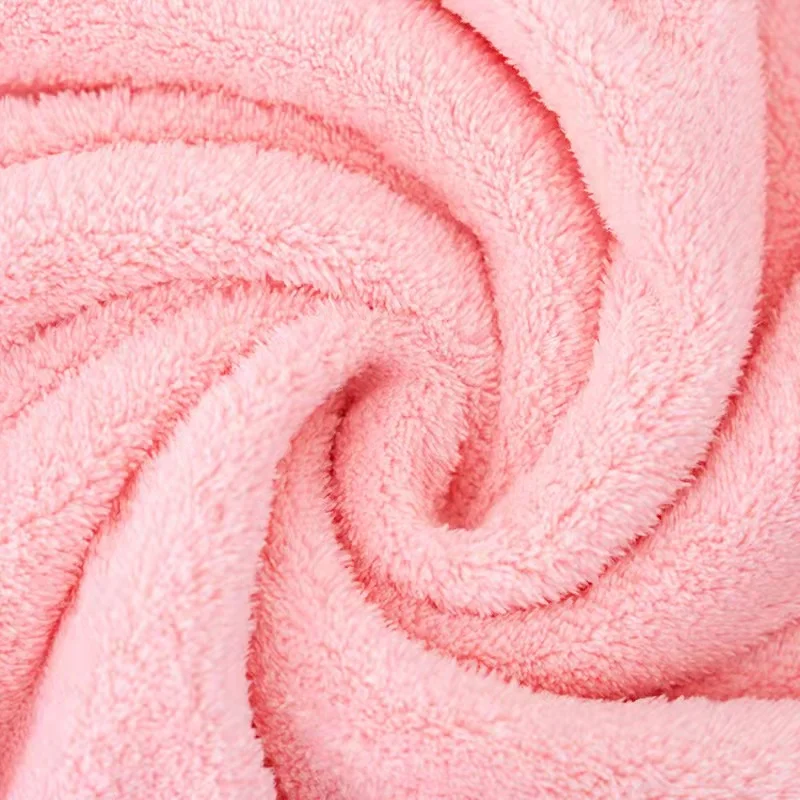 High Density coral velvet plain bath towel set men and women children home towel bath towel gift sets wholesale