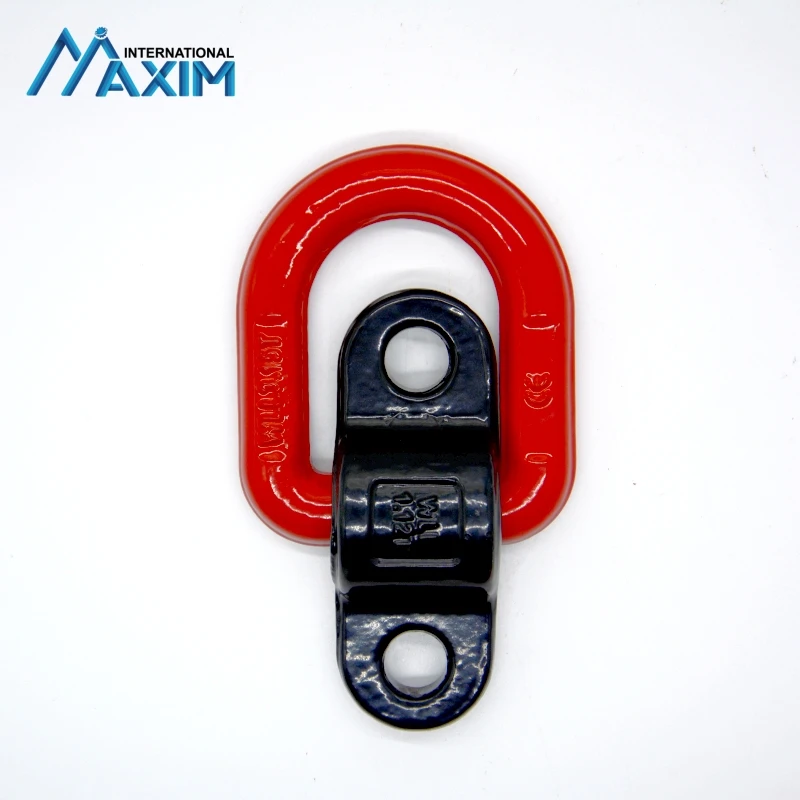 Grade 80  Chain Sling Welded D Shaped Tie Down Ring