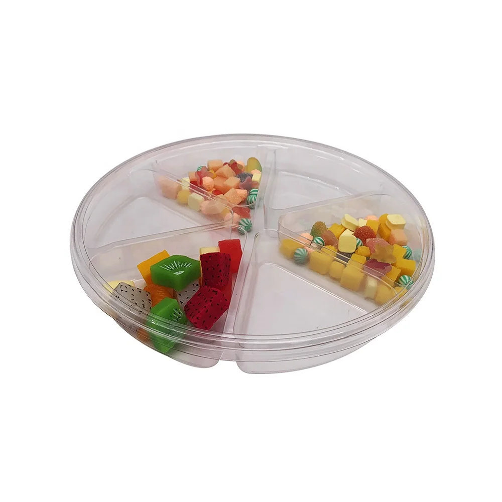 Disposable Waterproof Clear Food Plastic Clamshell Fruit Container