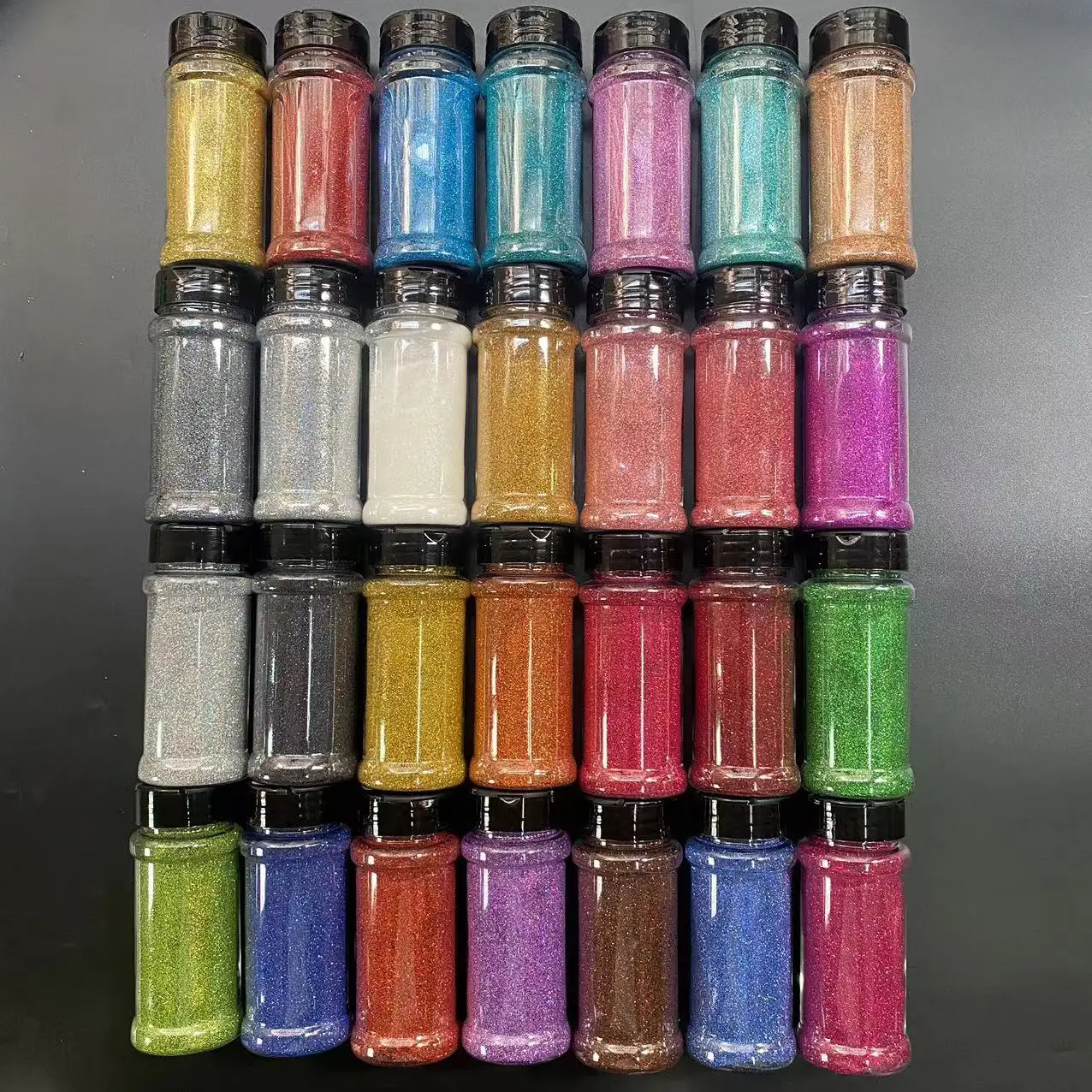 Wholesale Shaker Bottle Container Glitter Shines 4 Oz Shaker Resin Glitter Powder For China