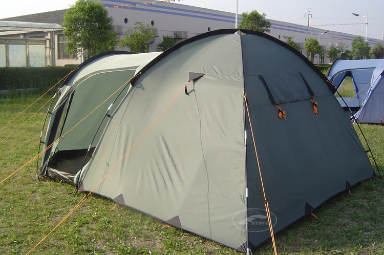 Backcountry OEM Custom Made Camping Fireproof Tent Fiberglass Pole Framed Travel Adventure Solution Two Person Three Season