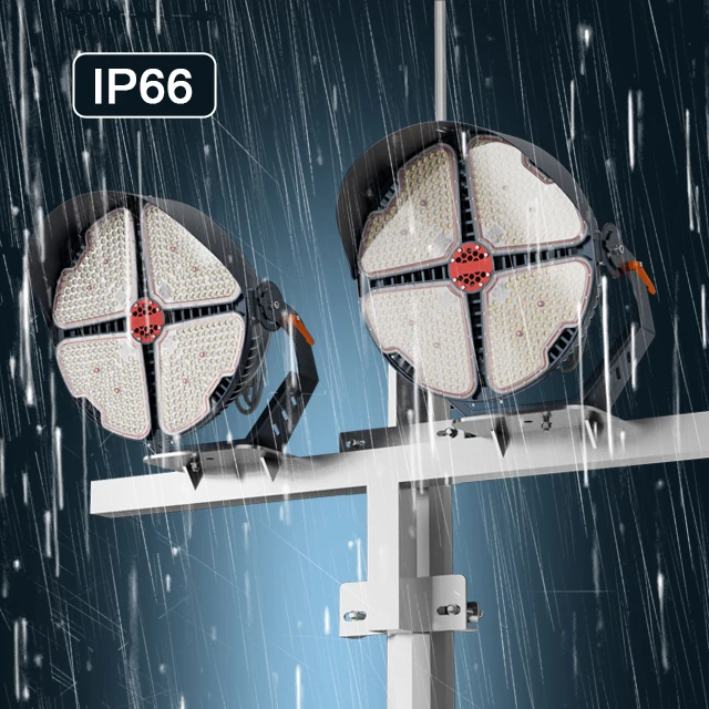 Low Power Consumption LED 800w 1000w Flood Light CE 5 Years Warranty 1200w 1500w Stadium Floodlight