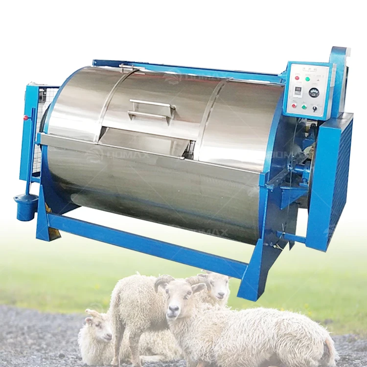 Multi function Washing Machine With Dryer And Ironing Wet Wool Dehydrator Washing And Drying Sheep Wool Line