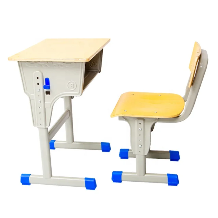 School furniture suppliers primary school student tables mdf school desk and chair