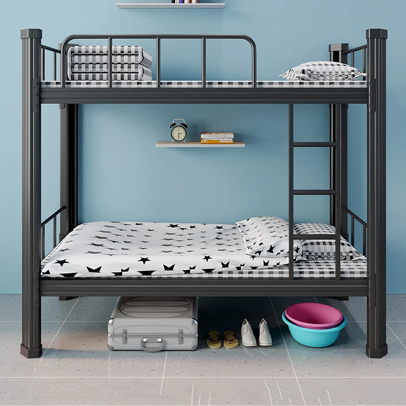 New Double over double steel bunk beds for adults/metal bunk beds/bunk bed of china