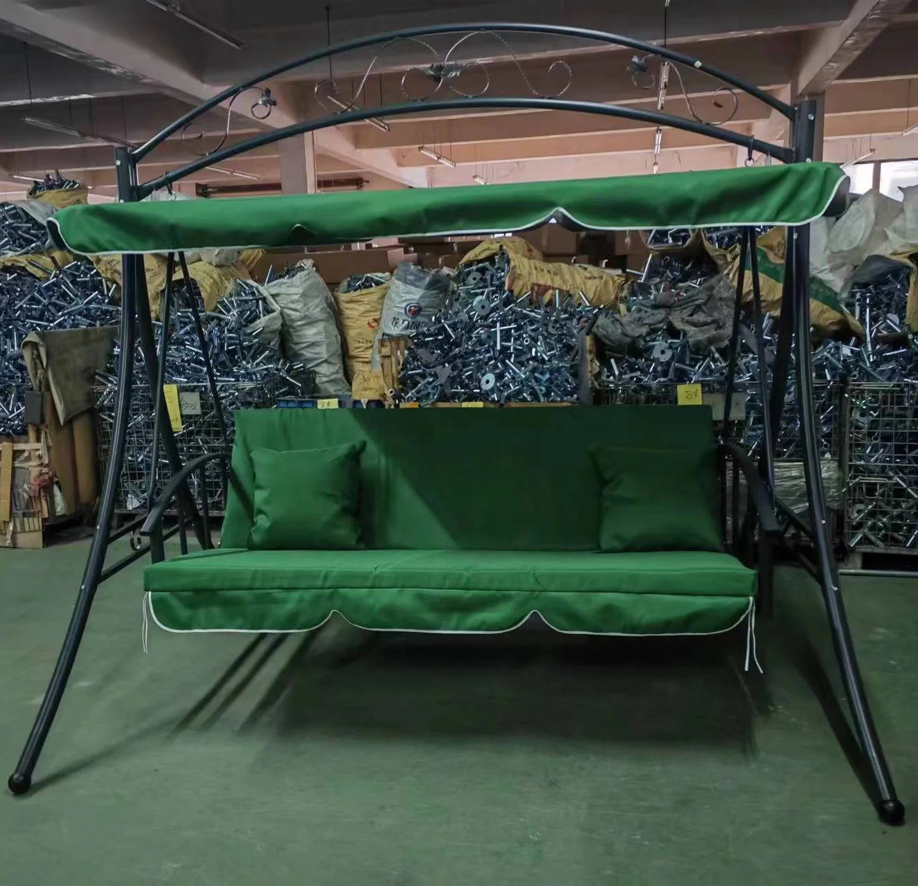 outdoor 3 person 3 seats patio porch swing