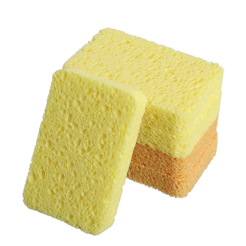 Natural Biodegradable Cellulose Sponge Dish Washing Cleaning Sponge Scouring Pad