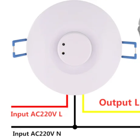 Directional car parking microwave sensor ceiling mounted radar delay time Microwave Sensor Module microwave sensor