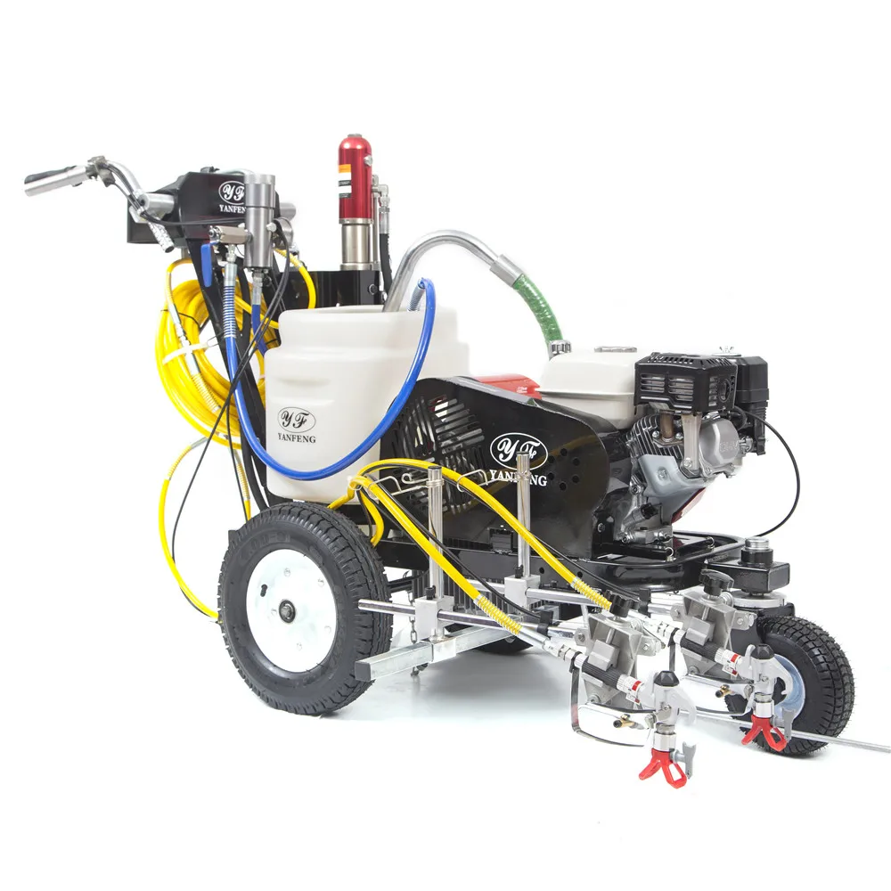 PT200HS Hydraulic Airports Airless Line Stripers Cold Paint Road marking machine