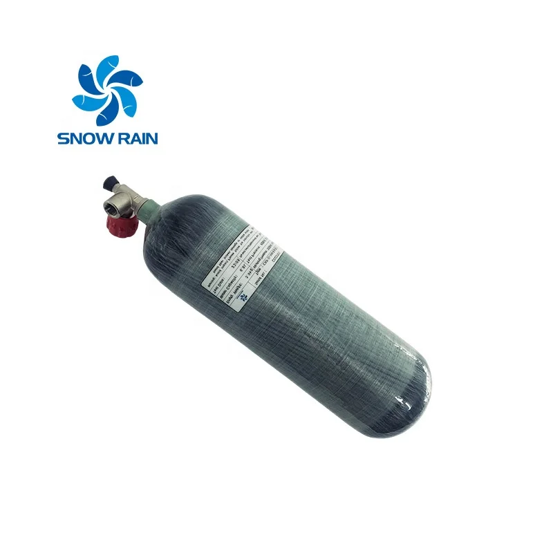 Manufacturer Direct Sale Discount Oxygen Tank Fiber Carbon 6 China Gas Jar 400 Bar Fiber Oxygen Pcp Tank