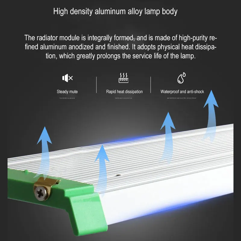 2022 Indoor Full Spectrum Band Quan tum Board Kits Led Bar Plant Grow Light For Coloring Flower Vegetable Greenhouse Seedling