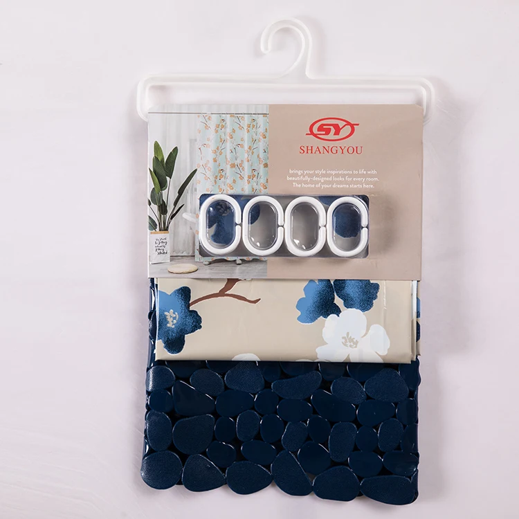 
cheap custom peva shower curtain 