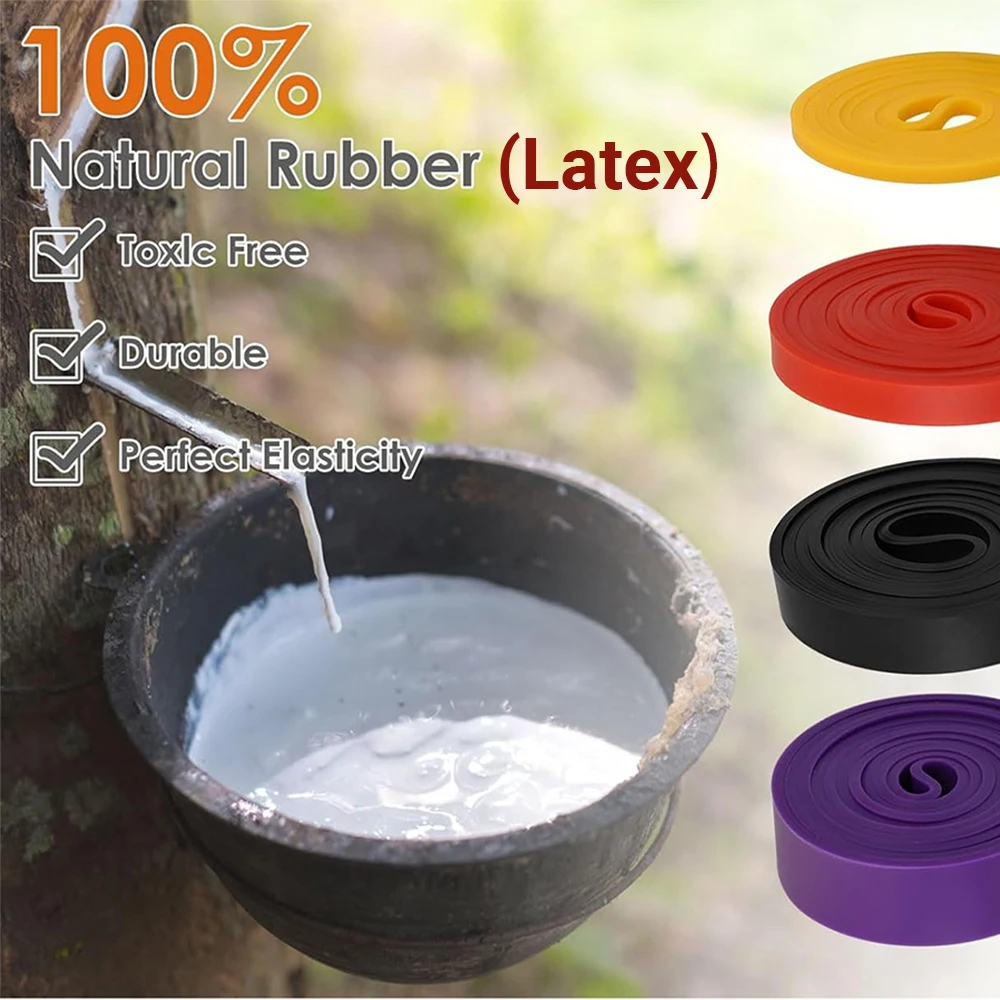 Factory Price Latex Pull-Up and Resistance Bands Set for Workout Home Gym Exercise Yoga Stretch & Pull-Assist Usage