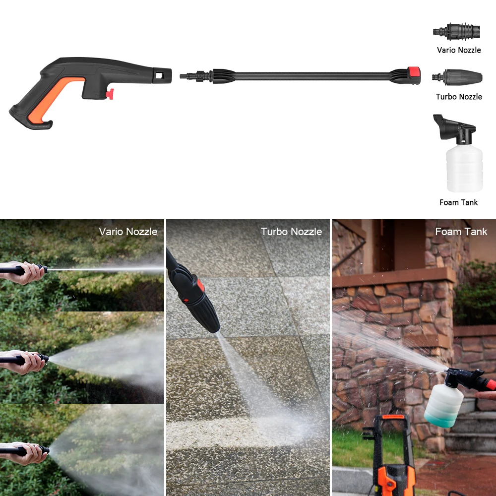 CE ROHS High Pressure Car Washer 7.5L/M Power pressure car washer Pressure Washers