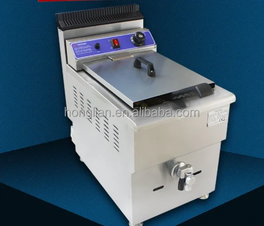 Commercial Table Top Automatic Gas Deep Fryer