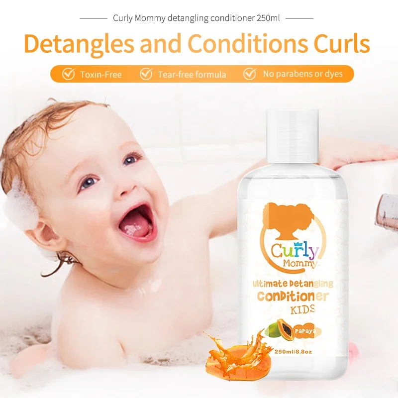 Private label natural hair moisturizer hair conditioner treatment for kids