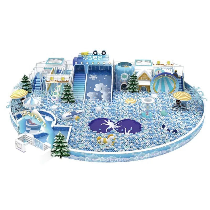 Commercial Indoor Playground Kids Softplay Equipment Candy Theme Mini Indoor Playground Entertainment For Kids Children