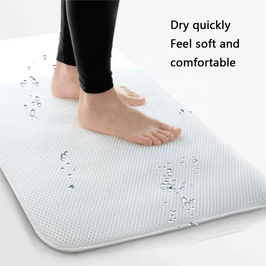 3D mesh fabric soft comfortable bathtub mat for bath