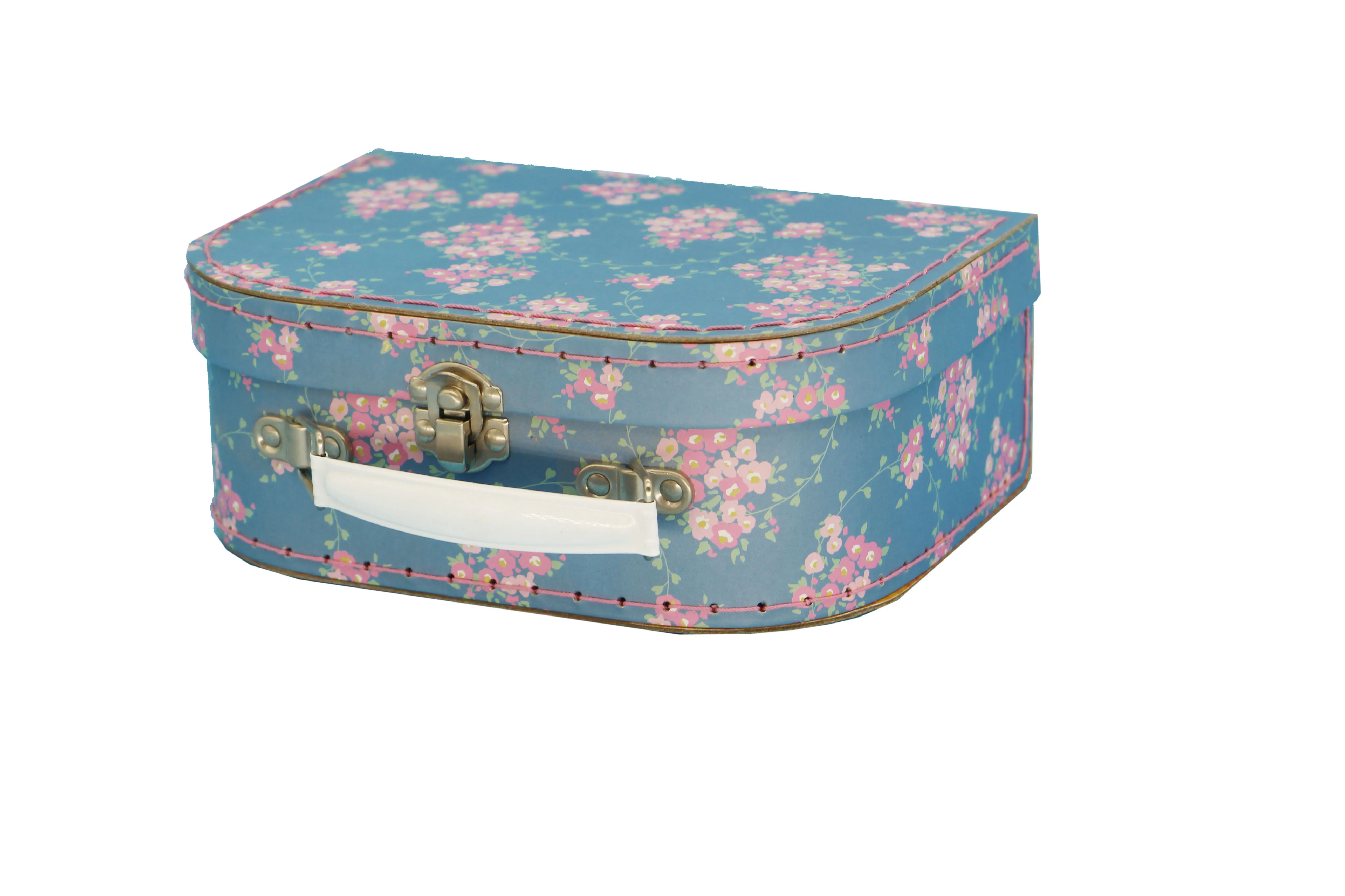 China Supplier Wholesale Large Cardboard Customized Color Printing Matt Paper Suitcase Packaging Gift Box For Kids