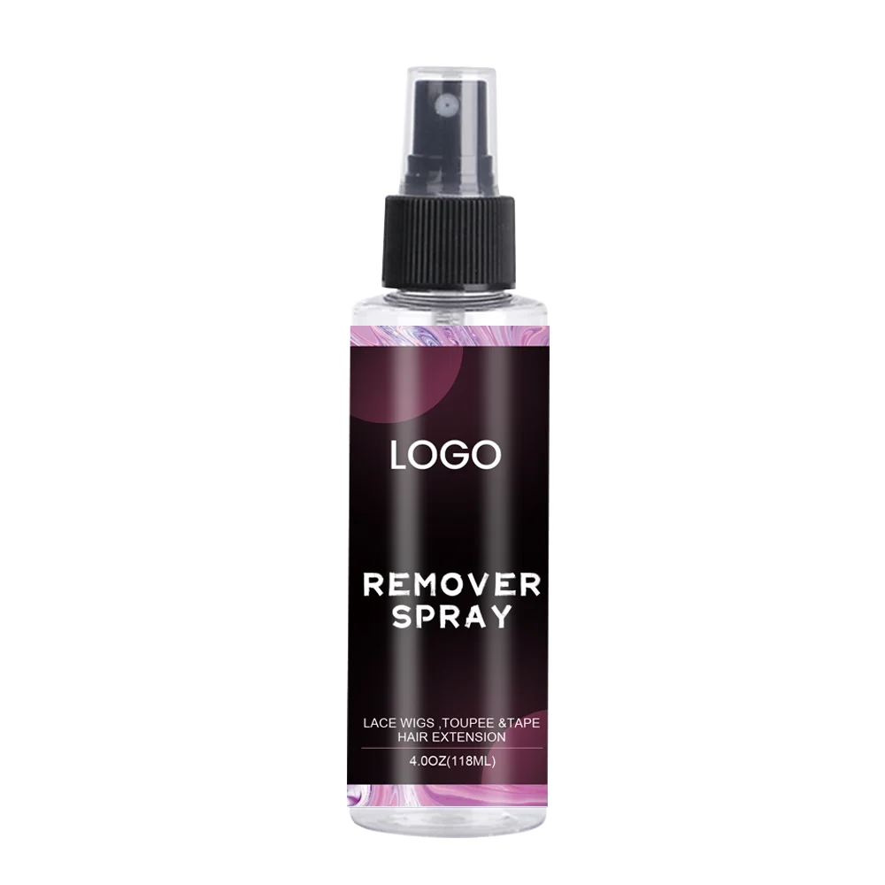 Private Label Hair Extension Adhesive Remover Spray 118ml Lace Wig Lace Glue Remover Spray