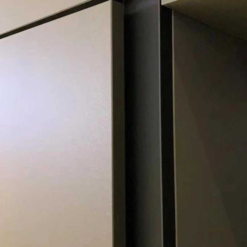 BKX white porcelain slab/laminate/ self assemble Modular kitchen cabinet