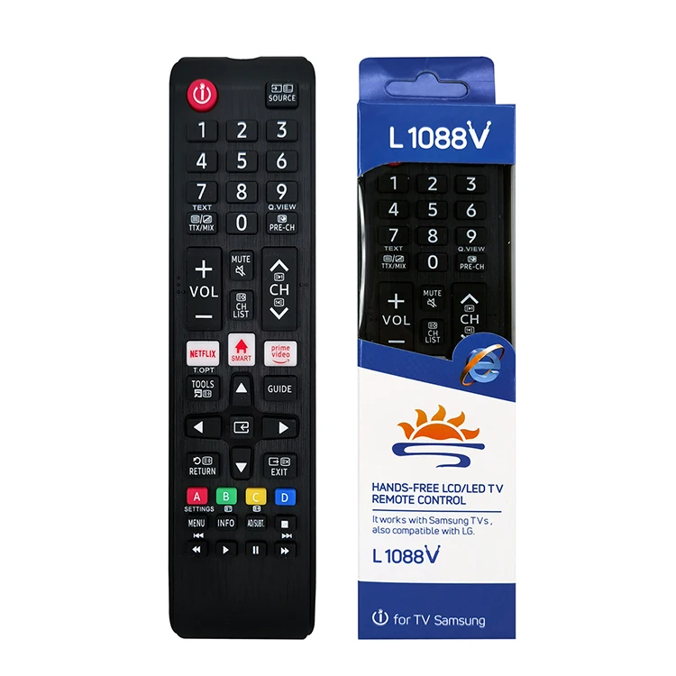 Wholesale replacement tv remote L1088V for SAMSUNG TV control remote for tv