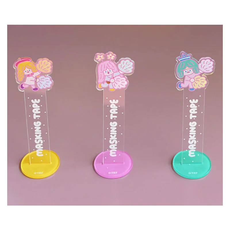 
Custom Acrylic Printed Anime Clear Washi tape /Masking Tape Acrylic Stand 