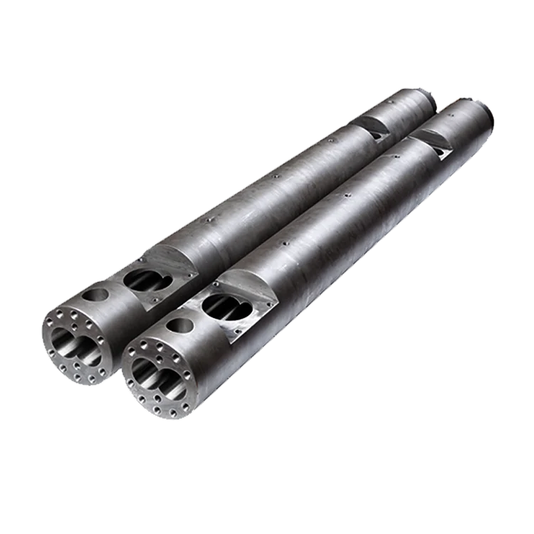 parallel twin screw barrel for plastic extruder Kabra Machine