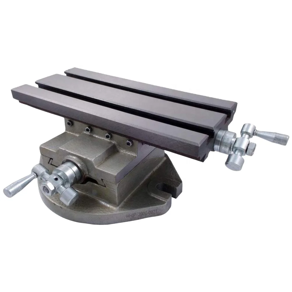 Комбинированный поперечный раздвижной стол 5-1/2x12 дюймов, Рабочий стол для фрезерного станка