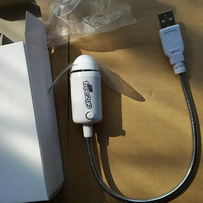 Customized words company gifts large quantities Flash Usb Led Mini Led  Fan