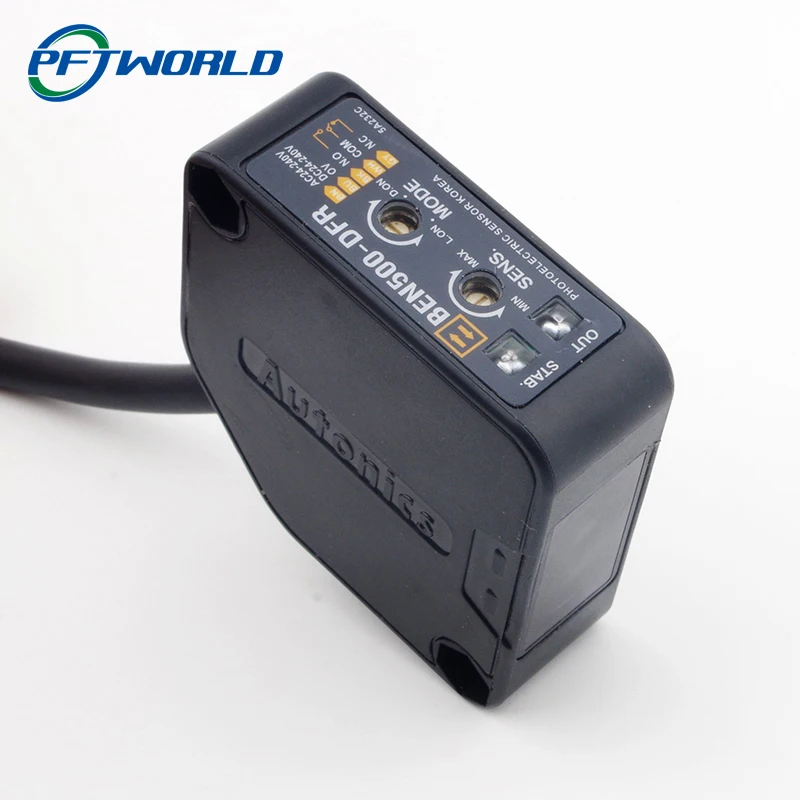 Distance Photoelectric Sensor With Lights Industrial Colour Mark Sensor Photoelectric Color Sensor