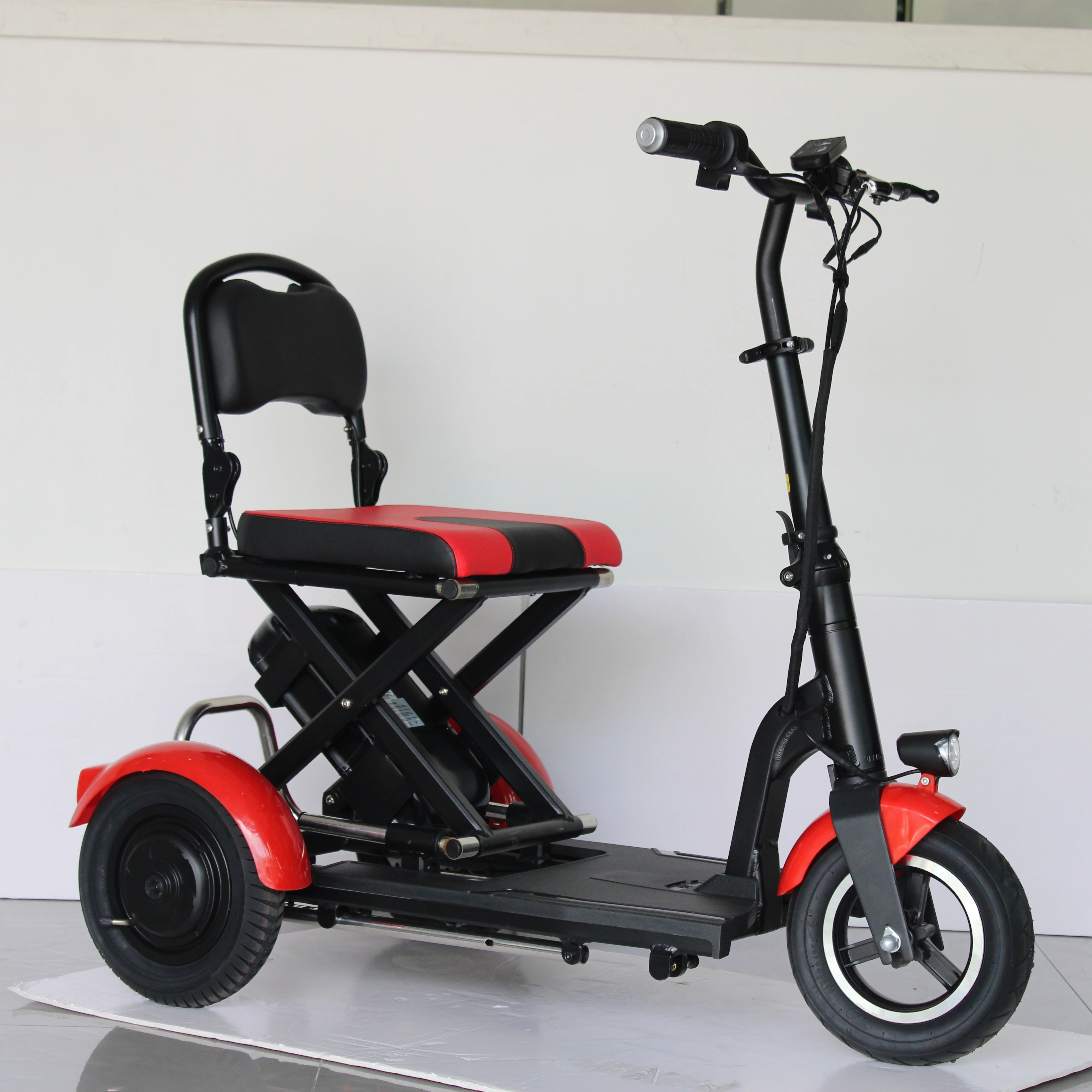 Newest Large Size Heavy Duty Foldable 3 Wheel Electric Mobility Scooter for Old Man