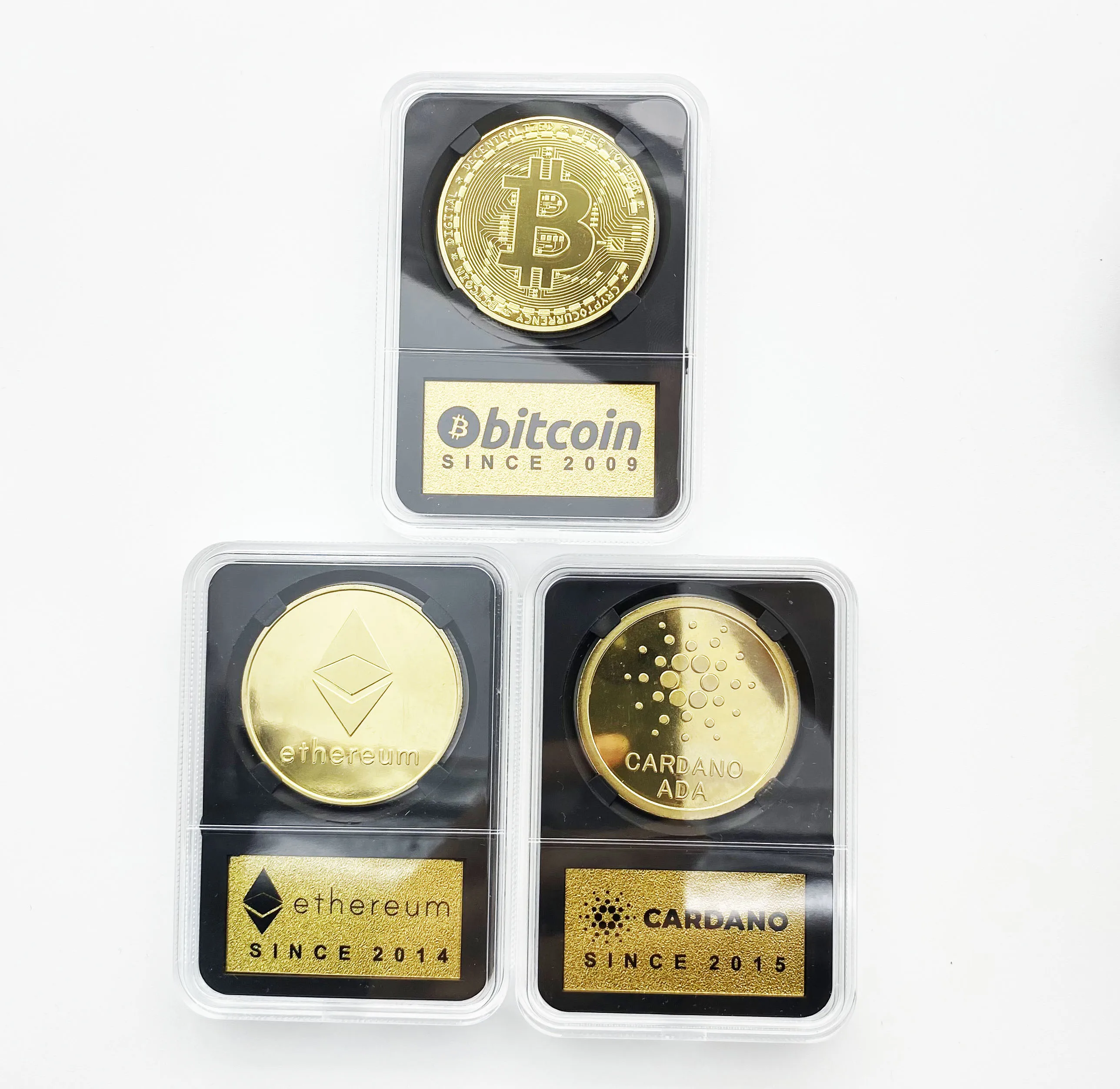 Подарочный набор для биткоина ada, с монетницей, корпусом и коробкой, криптовалюта в защитном сборном подарок