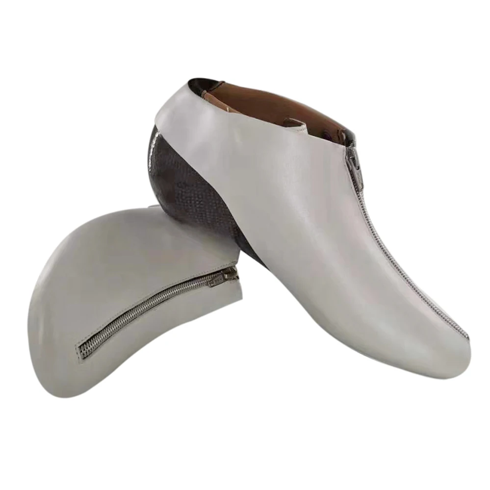 Professional player use OEM ice skate boots long track ice skates boots