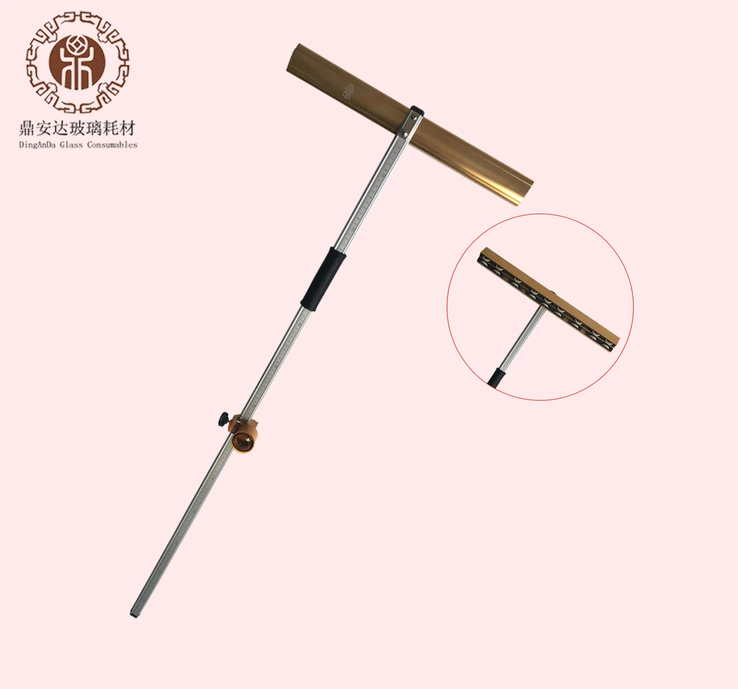 1200mm T Shape Glass Cutter Glass Cutting Tool for 3-19mm Glass Cutting Machine