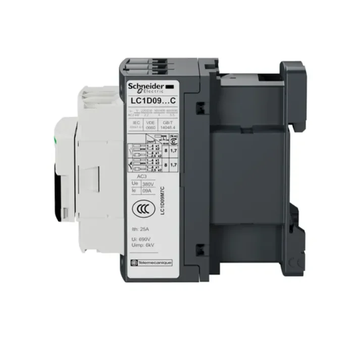  Schn eider Electric TeSys D series three pole AC contactor 9a 220V 50 / 60Hz;