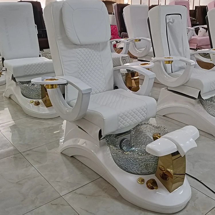 Factory Customized Pedicure Chairs Pipeless No Plumbing Luxury Pedicure Foot Spa Chairs