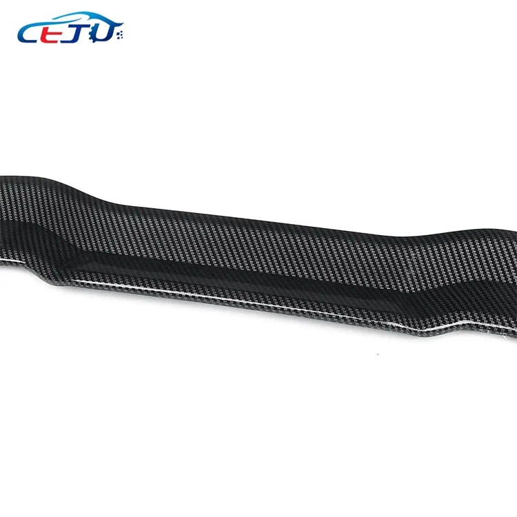 Rear Trunk Spoiler Rear Roof Lip Wing Spoiler Decoration Glossy Black For Ford Focus MK4 ST-LINE 2019-2021