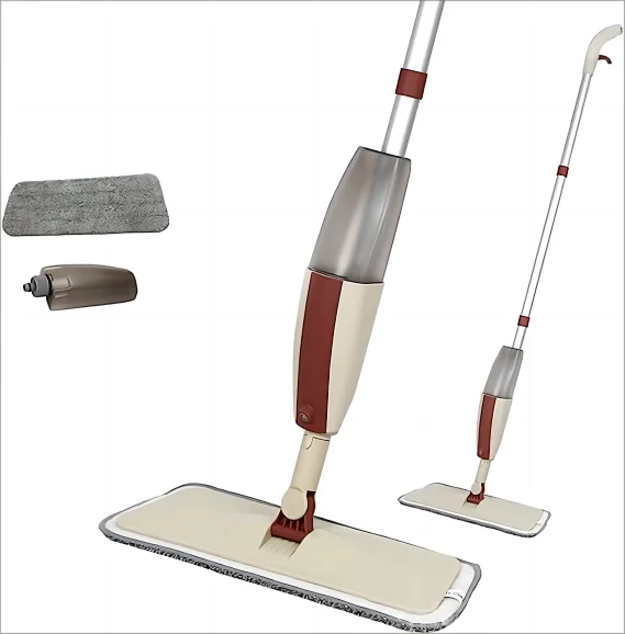 New Design Microfiber Floor Spray Dust Flat Magic Mop for Floor Home Kitchen Cleaning Kit